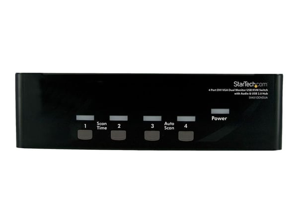 StarTech.com SV431DDVDUA, 1920 x 1200 pikseliä, 18 W, Musta