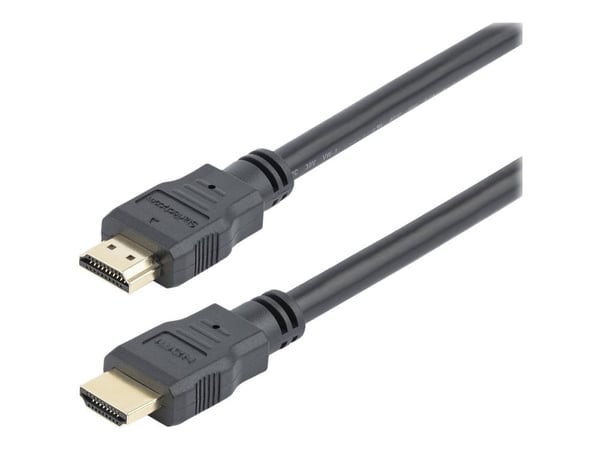 Startech 1.5m High Speed HDMI Cable - Ultra HD 4k x 2k HDMI Cable - HDMI to HDMI M/M - 5 ft HDMI 1.4 Cable - Audio/Video Gold-Plated (HDMM150CM) - ...