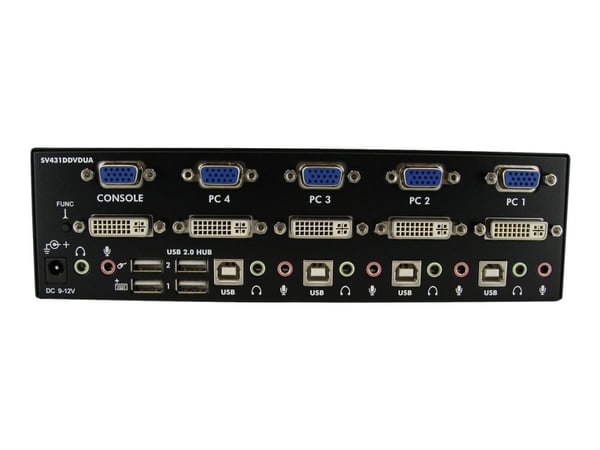 StarTech.com SV431DDVDUA, 1920 x 1200 pikseliä, 18 W, Musta