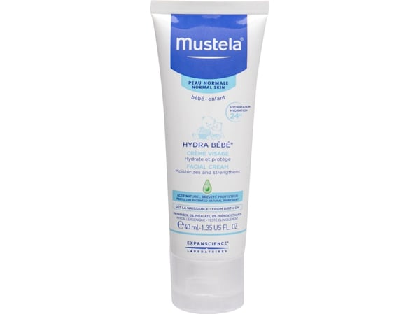 MUSTELA Hydra Baby ansiktskräm 40 ml
