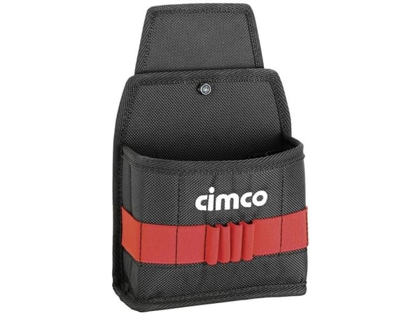 Cimco Gürteltasche Wave Schwingfunktion 170476 Elektriker, Hantverkare, Gör-det-själv-tekniker, Professionell, VVS, Tekniker, Universal Verktygsbäl...