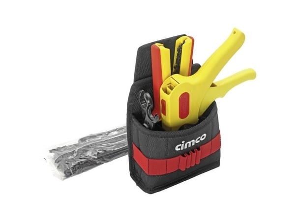 Cimco Gürteltasche Solar inkl. 4 Tlg 170477 Elektriker, hantverkare Verktygsbältesväska med utrustning 5 delar