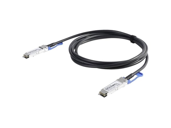 DIGITUS - 100GBase-CR4-direktekoblingskabel - QSFP28 (hann) til QSFP28 (hann) - 2 m