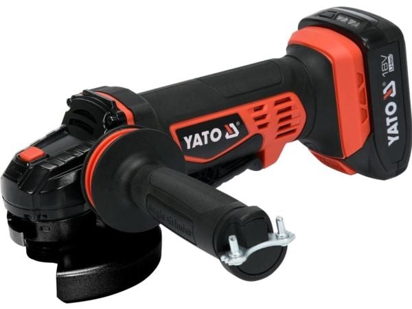 Yato YT-82826 vinkelsliber 125 mm 18 V Sort, rød, rød
