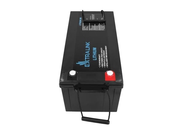 Extralink EX.30479, 200 000 mAh, 2560 Wh, Litiumjernfosfat (LiFePO4), 12,8 V, Sort, 1 stk.