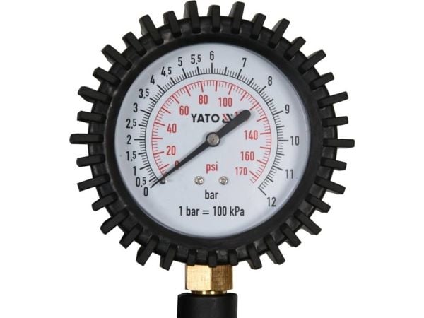 Yato YT-23703, Tilbehørssett til luftkompressor, Yato, Hankjønn, 1 stykker, 0,44 m