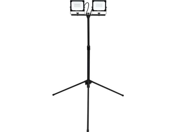 Yato YT-818171, 60 W, LED, 2 ampuller, IP65, Sort, Frittstående arbeidslys