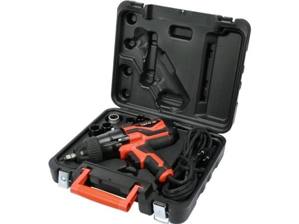 Yato YT-82021, Slagtrekker, Sort, Rød, II, IP20, 1/2", 2600 RPM