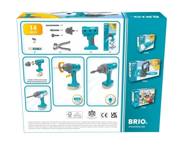 BRIO 34600 Builder Power Screwdriver
