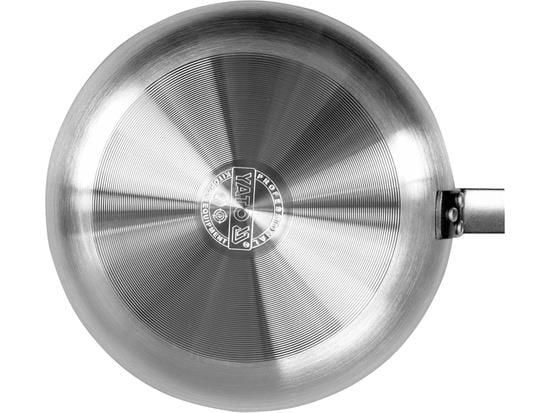 Yato YG-00153, Rund, Pannekakepanne, Sort, Rustfritt stål, Teflon Platinum Plus, 250 °C, Aluminium