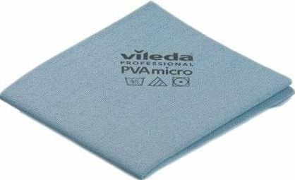 Mikrofiberduk, Vileda PVAmicro, 38x35cm, blå - 5 st./förpackning