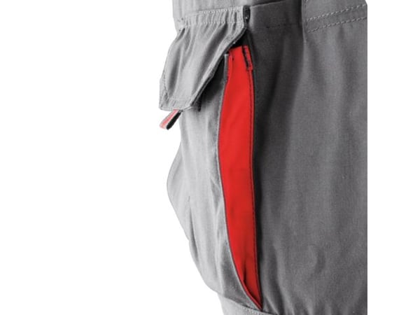 Yato YT-80293, Snekkerbukse, Grå, XL, Polen, Bomull, Polyester, 270 g/m²