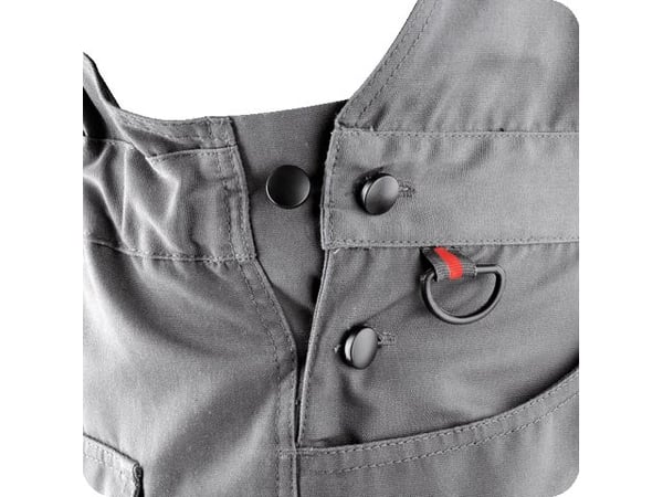 Yato YT-80293, Snekkerbukse, Grå, XL, Polen, Bomull, Polyester, 270 g/m²