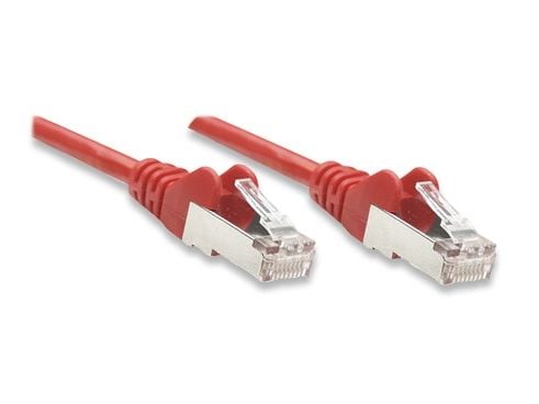 Intellinet Cat5e FTP, 3m, 3 m, Cat5e, F/UTP (FTP), RJ-45, RJ-45, Rød