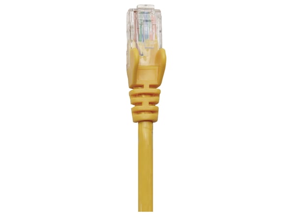 Intellinet Cat6, UTP, 1m, 1 m, Cat6, U/UTP (UTP), RJ-45, RJ-45, Gult