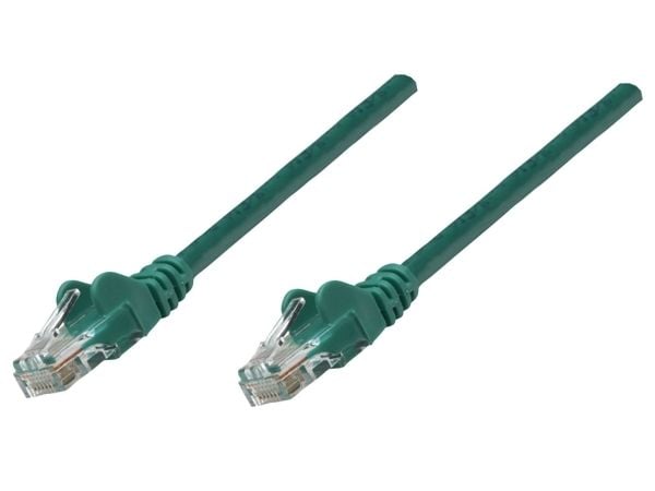 Intellinet Cat6, UTP, 2m, 2 m, Cat6, U/UTP (UTP), RJ-45, RJ-45, Grønn