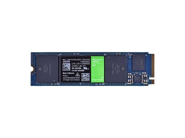 Western Digital Green SN350, 250 GB, M.2, 2400 MB/s