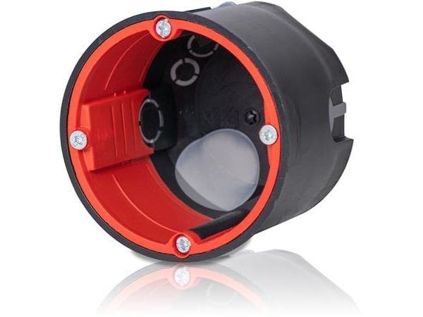 ftronic brand-/brandskyddsbox Ø68 mm d62 mm med kabel- och rörgenomföringar BS3700