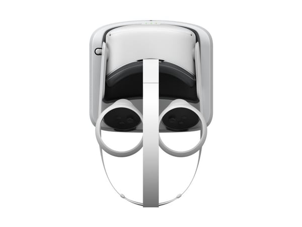 Turtle Beach Fuel Compact VR-ladestasjon til Meta Oculus Quest 2 - USB, 2 m, Hvid [TBS-0040-05]