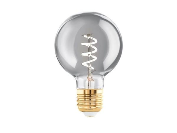 EGLO E27 G60 SPIRAL 4W 100LM 2000K DÆMPB. RØYK KOLLI 8