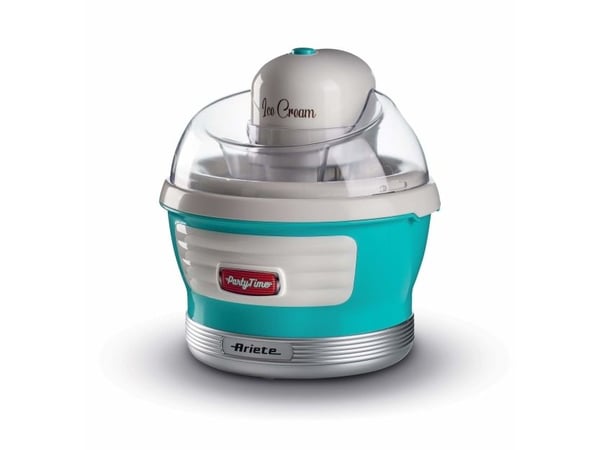 Ariete 0643/01, Iskremmaskin med gelébeholder, 1,5 l, 1 boller, Lyseblå, 30 min, 24 timer