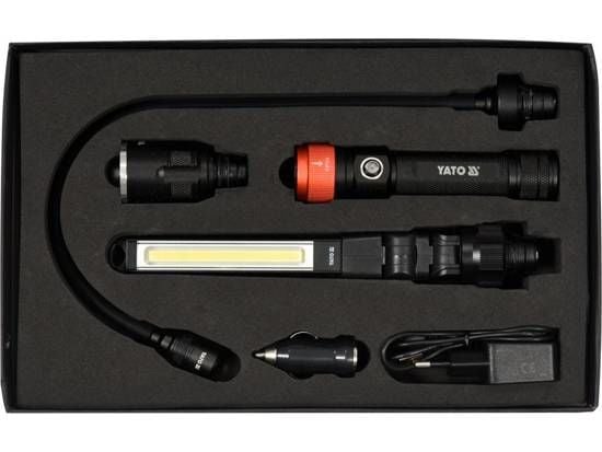 YATO 3-in-1 TYÖPAJALAMPPU KASETISSA 380LM