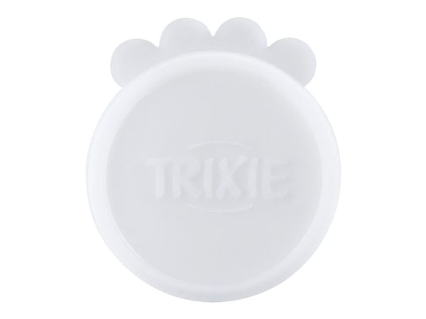 Trixie Lid for tins, silicone, ø 7.6 cm, 2 pcs., transparent