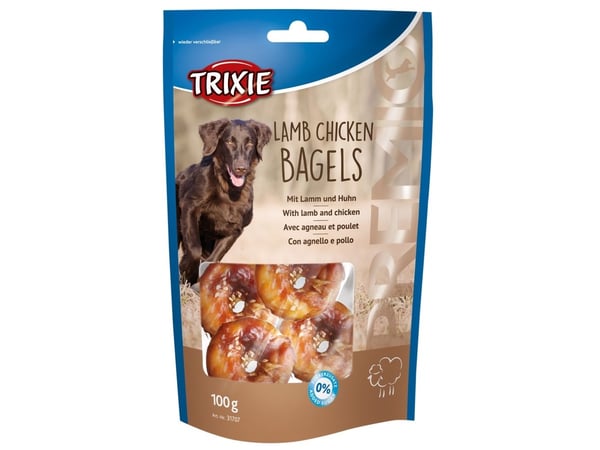 Trixie Premio Lam Kylling Bagels, 100 g - (6 pk/ps)