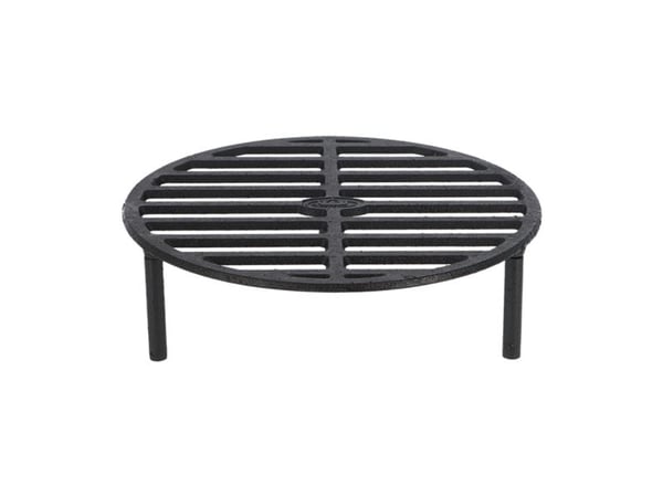 Esschert Design FF233, Grill, Firewood, Rist, Sort, Rund, Støpejern