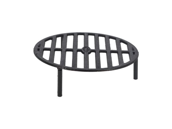 Esschert Design FF233, Grill, Firewood, Rist, Sort, Rund, Støpejern