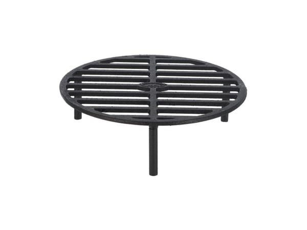 Esschert Design FF233, Grill, Firewood, Rist, Sort, Rund, Støpejern