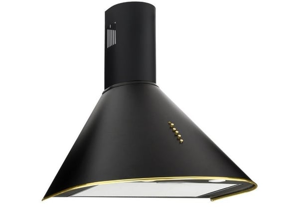 Skorstenshætte Akpo WK-4 Dandys GOLD 60 cm 450 m3/h, sort