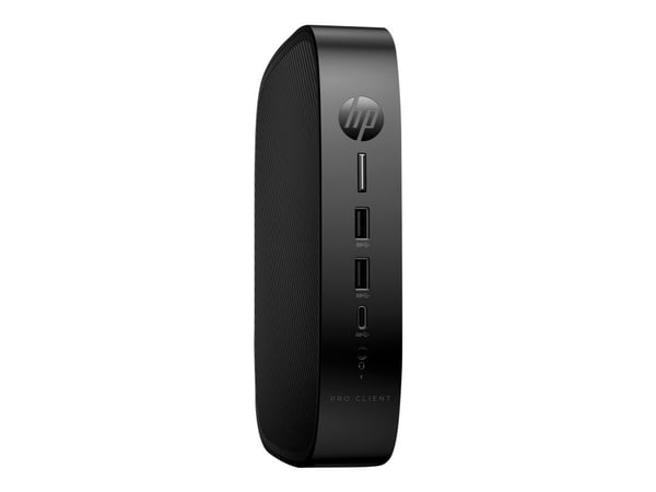 HP Pro t550 - Tynn klient - USFF 1 x Celeron J6412 / inntil 2.6 GHz - RAM 8 GB - flash 32 GB - eMMC - UHD Graphics - Gigabit Ethernet - HP ThinPro ...