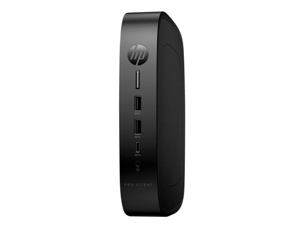 HP Pro t550 - Tunn klient - USFF 1 x Celeron J6412 / upp till 2.6 GHz - RAM 8 GB - flash 32 GB - eMMC - UHD Graphics - Gigabit Ethernet - HP ThinPr...