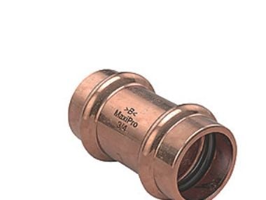 Conex MaxiPro muffe 1 - Kobberpress, op til 48 bar driftstryk, pos á 2 stk