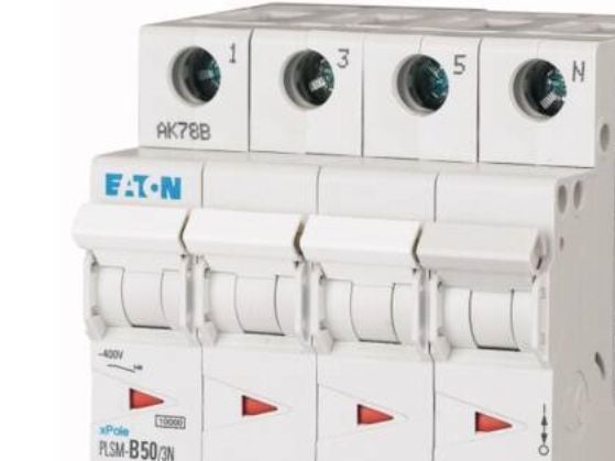 Automatsikring 50A 3P+N C 4M 10KA 10KA