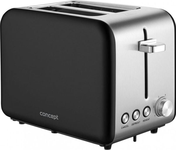 Concept TE2050, 2 viipale(i)ta, Musta, Ruostumaton teräs, Ruostumaton teräs, Painikkeet, Rotaatio, 950 W, 0,8 m Concept TE2050, 2 viipale(i)ta, Musta, Ruostumaton teräs, Ruostumaton teräs, Painikkeet, Rotaatio, 950 W, 0,8 m