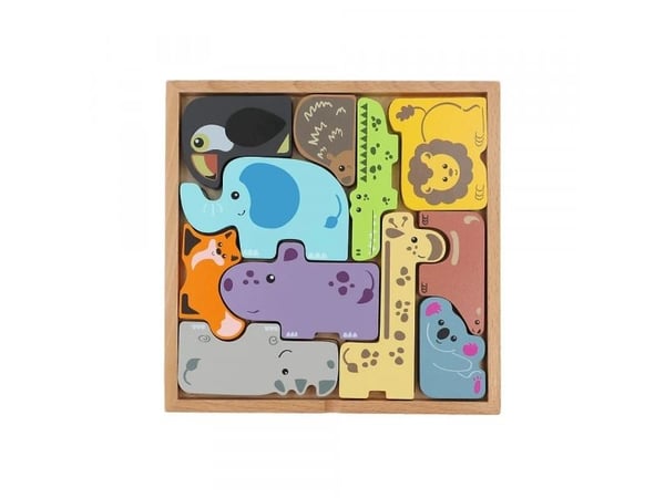 Puslespill Trefl Trepuslespill Zoo mannskapsdyr