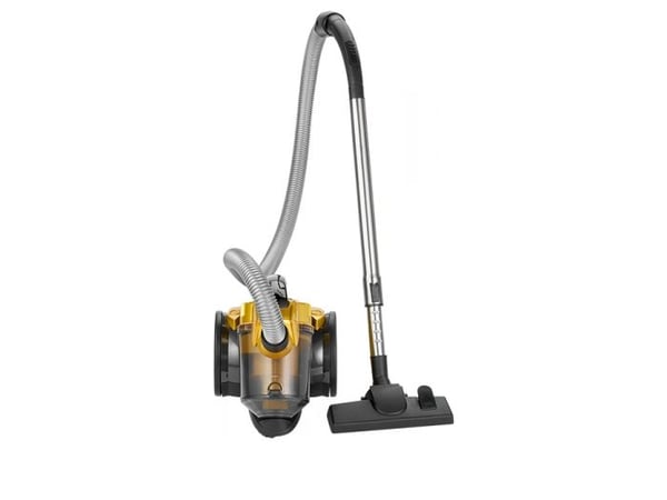 Clatronic BS 1308 - Støvsuger - kanister - uten pose - gul
