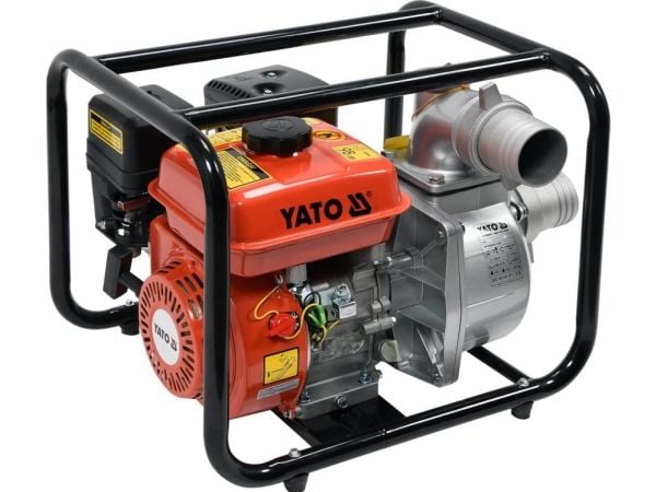 Yato YT-85402, Tilførsel pumpe, 4000 W, Bensin, 50000 l/t, Sort, Rød, Stål