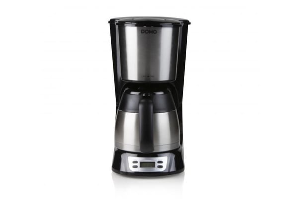 Domo DO709K, Kaffebrygger (drypp), 1 l, Malt kaffe, Sort, Rustfritt stål