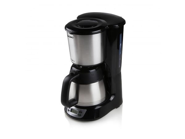 Domo DO709K, Kaffebrygger (drypp), 1 l, Malt kaffe, Sort, Rustfritt stål