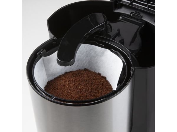 Domo DO709K, Kaffebrygger (drypp), 1 l, Malt kaffe, Sort, Rustfritt stål