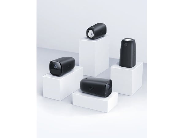 Eufy T8711111, suojus, ulkokäyttöön, musta, Eufy, eufyCam 1/2, silikoni, silikoni