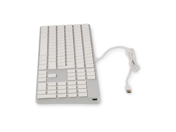 LMP 22293, Täysikokoinen (100 %), USB, QWERTY, Hopea