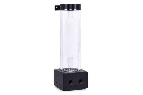 Alphacool 15394, Reservoar, Akryl, Sort, Gjennomsiktig, 3-pin, 1/4", 60 °C