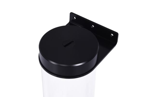 Alphacool 15394, Reservoar, Akryl, Sort, Gjennomsiktig, 3-pin, 1/4", 60 °C