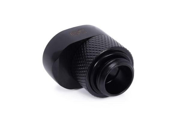 Alphacool 17604, Slangekontakt, Sort, 1/4", 22,5 mm, 24 mm, 18,5 mm