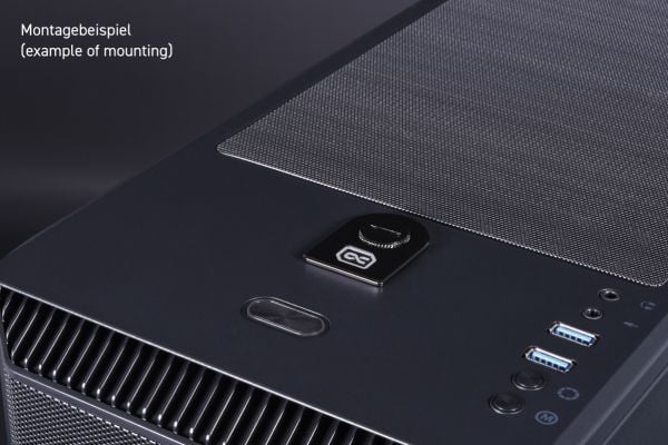 Alphacool 13466, Fillport, Sort, 1/4", 30 mm, 42 mm, 15 mm