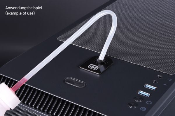 Alphacool 13466, Fillport, Sort, 1/4", 30 mm, 42 mm, 15 mm